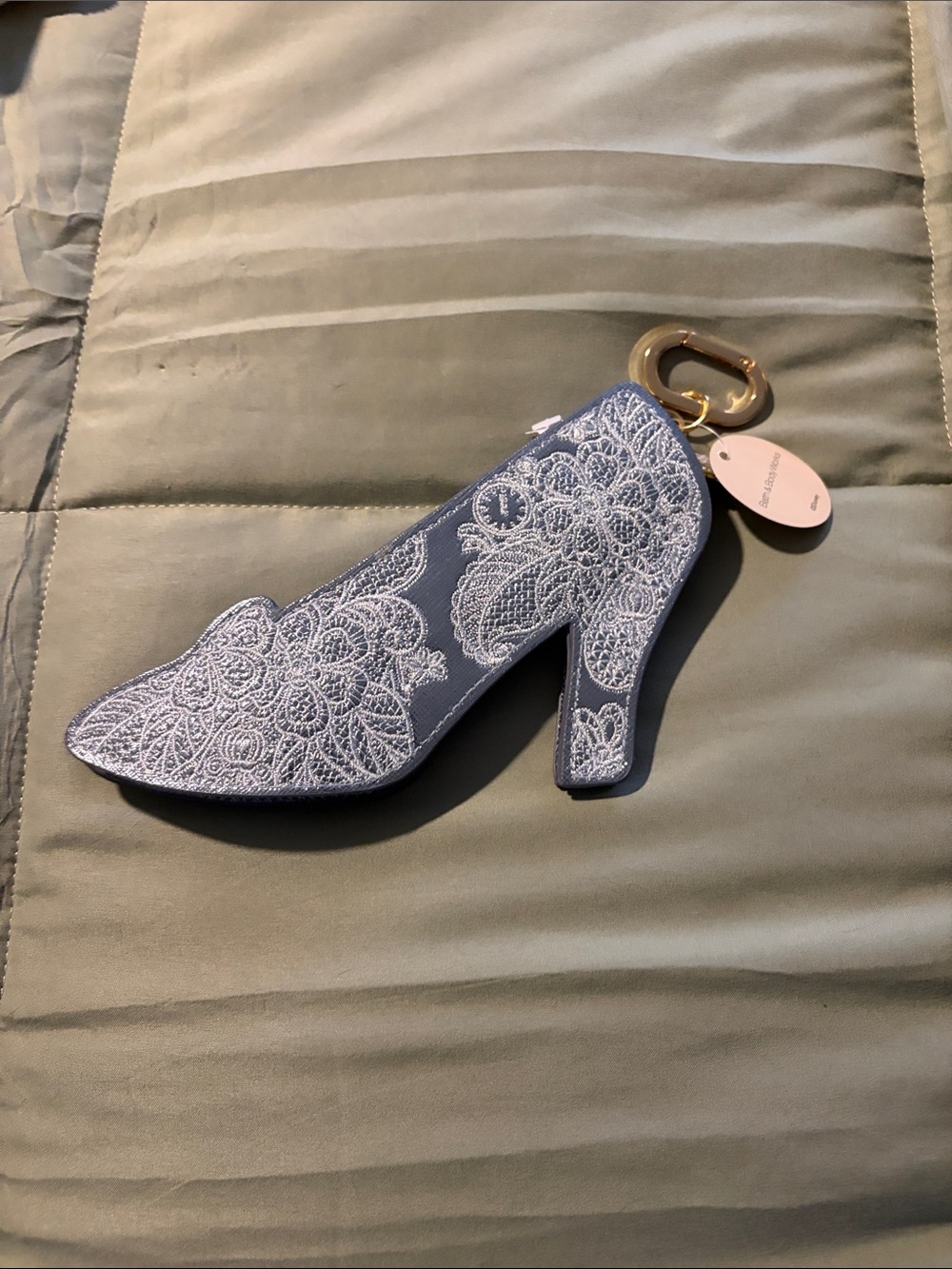 NWT Cinderella coin purse. Keychain